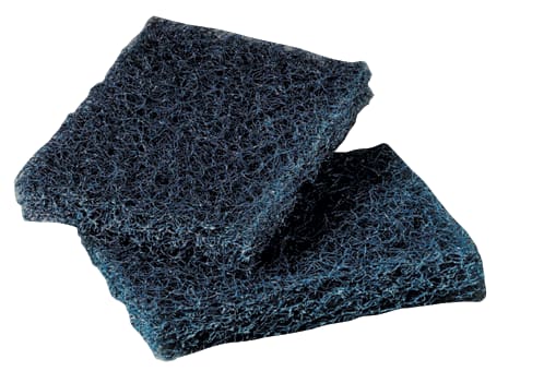 3M™ Scotch-Brite™ Handpad 450, Blau, 95 mm x 158 mm, 10 x 6 Stück / Karton