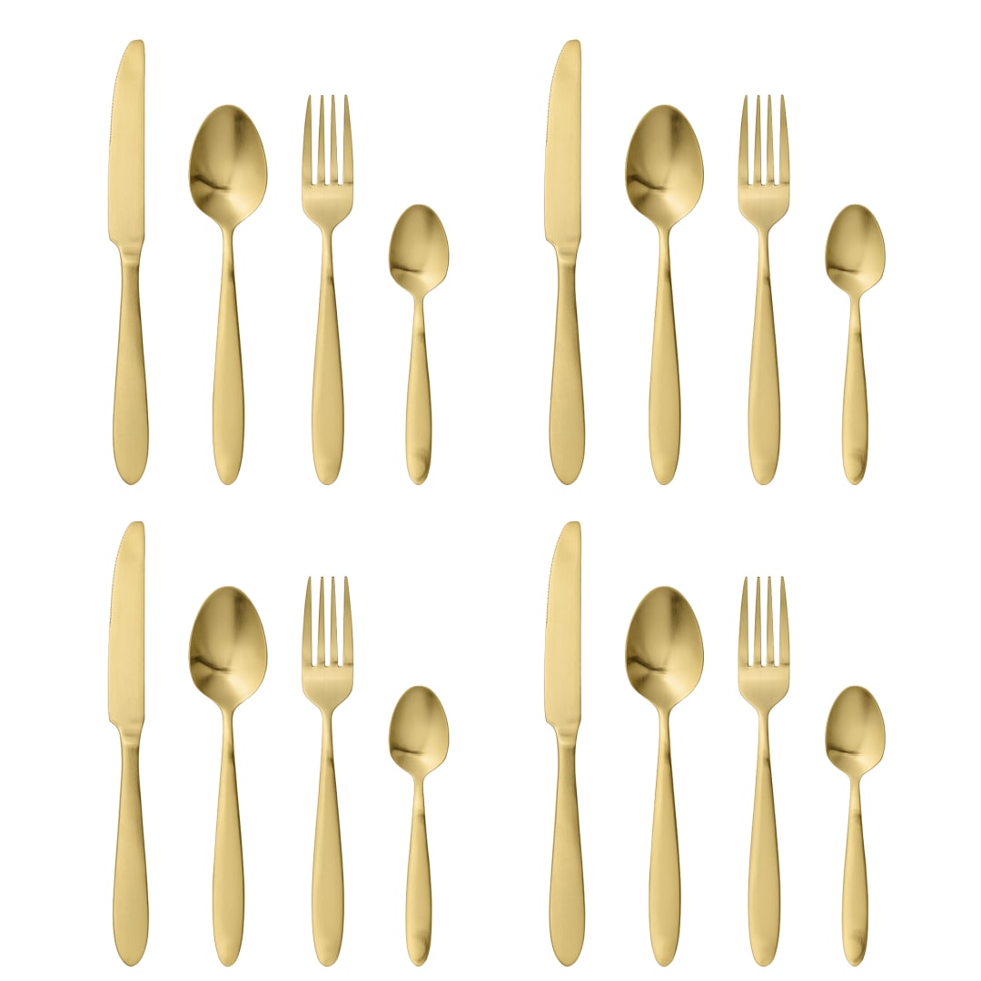 82072856 - Frea Cutlery, Gold, Stainless Steel STOCK: 300