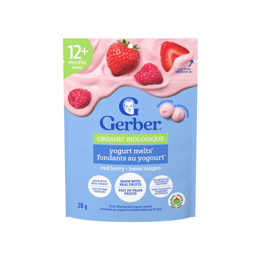 GERBER ORG YOGURT MLTS RdBerr 7x28gN1 CA
