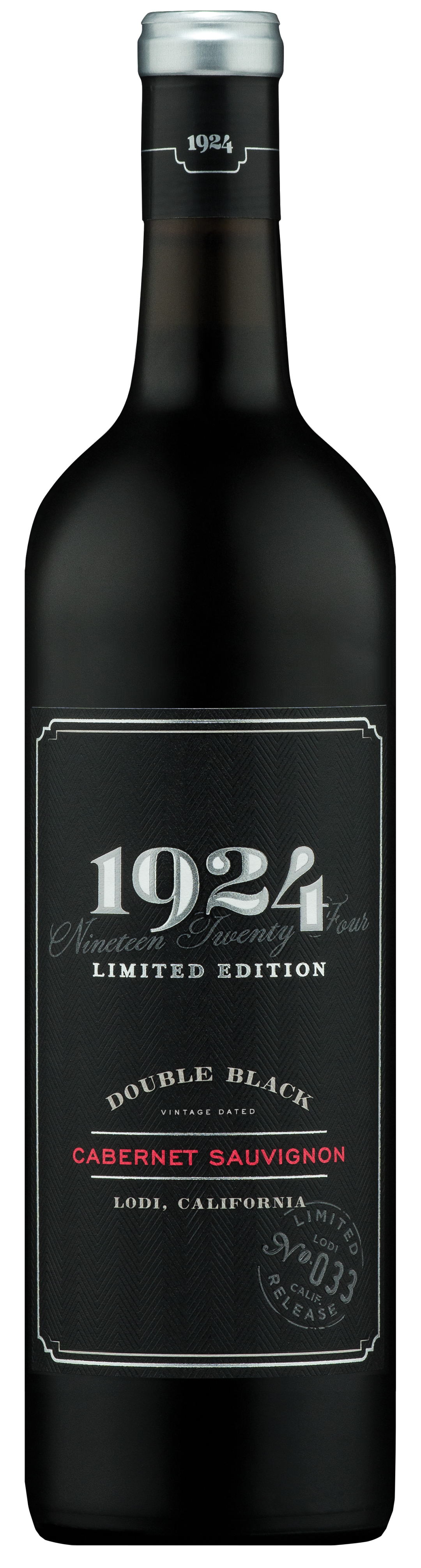 1924, Cabernet Sauvignon, Lodi California, Red Wine, 750 ml