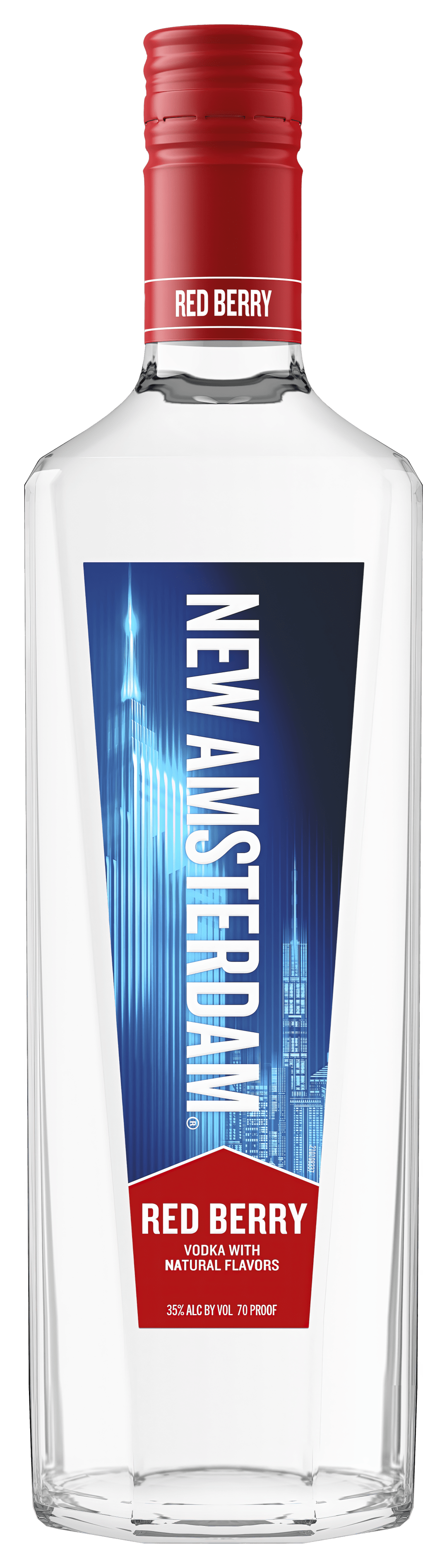 New Amsterdam Red Berry Flavored Vodka 750ml