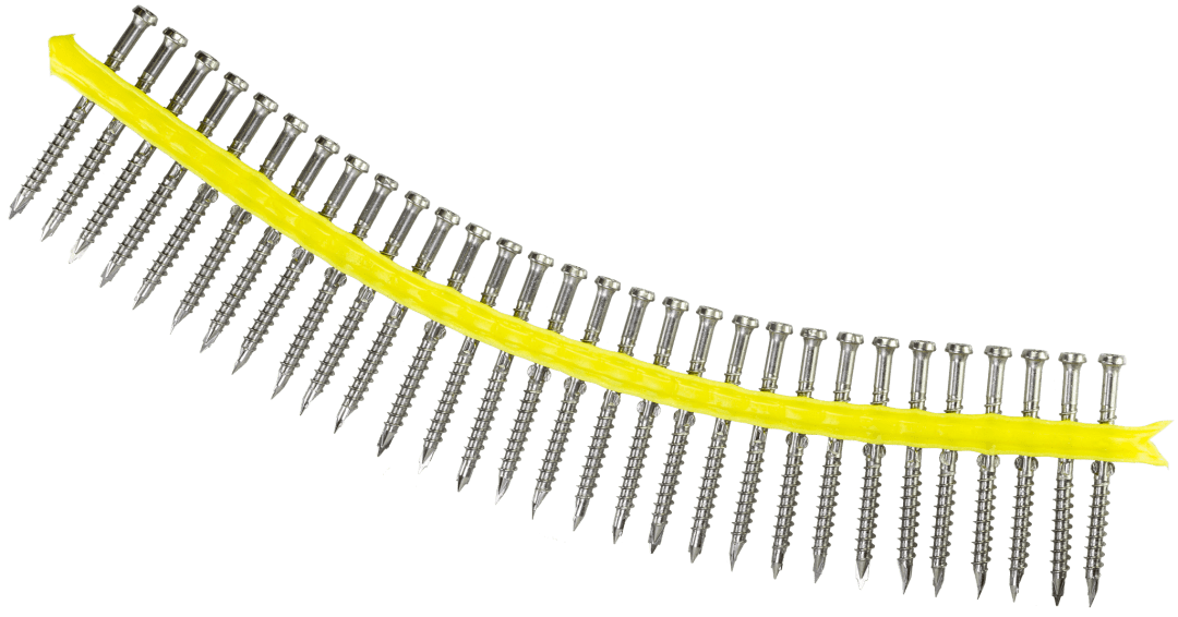 Simpson Strong-Tie SSDHPD212S Deck-Drive™ DHPD HARDWOOD Screw (Collated) — #10 x 2-1/2 in. Type 305 (1000-Qty)