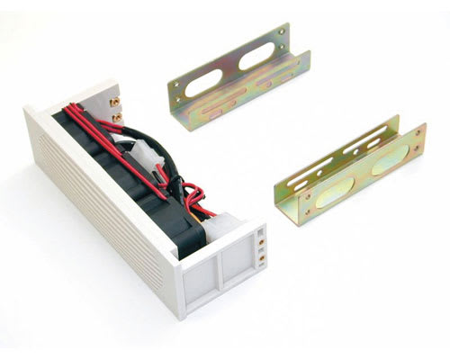 5.25 Drive Bay Hard Drive Cooler - 3 Fan