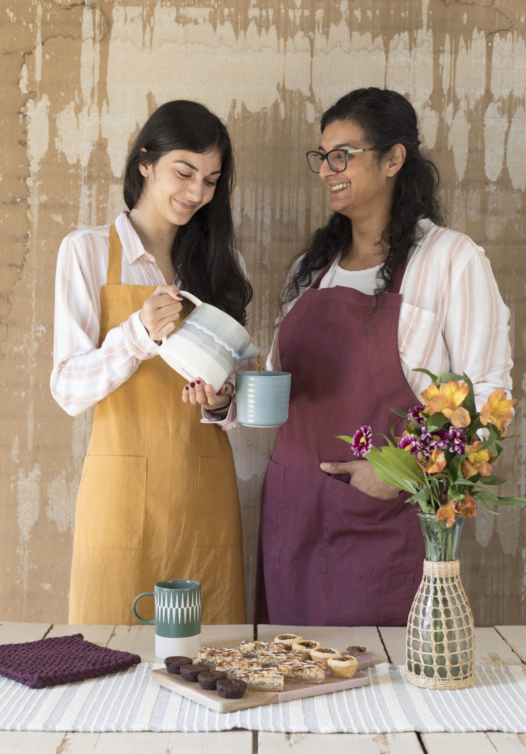 Ochre Stonewash Apron