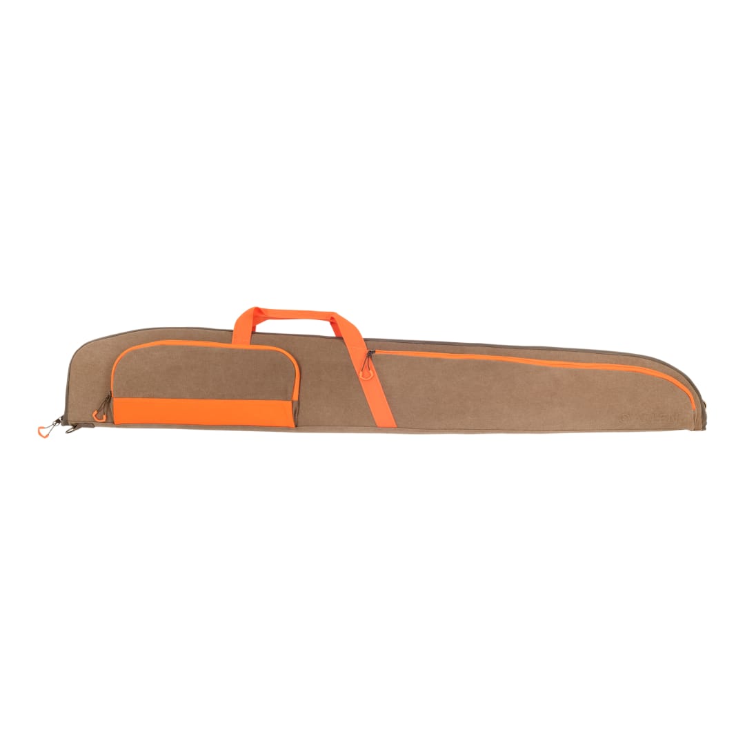 Allen Company Grouse Upland 52-Inch Shotgun Case, Tan/Orange Canvas