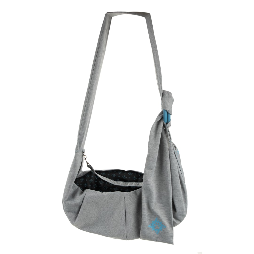 Sherpa Sling Hands-Free Wearable Pet Carrier, Gray