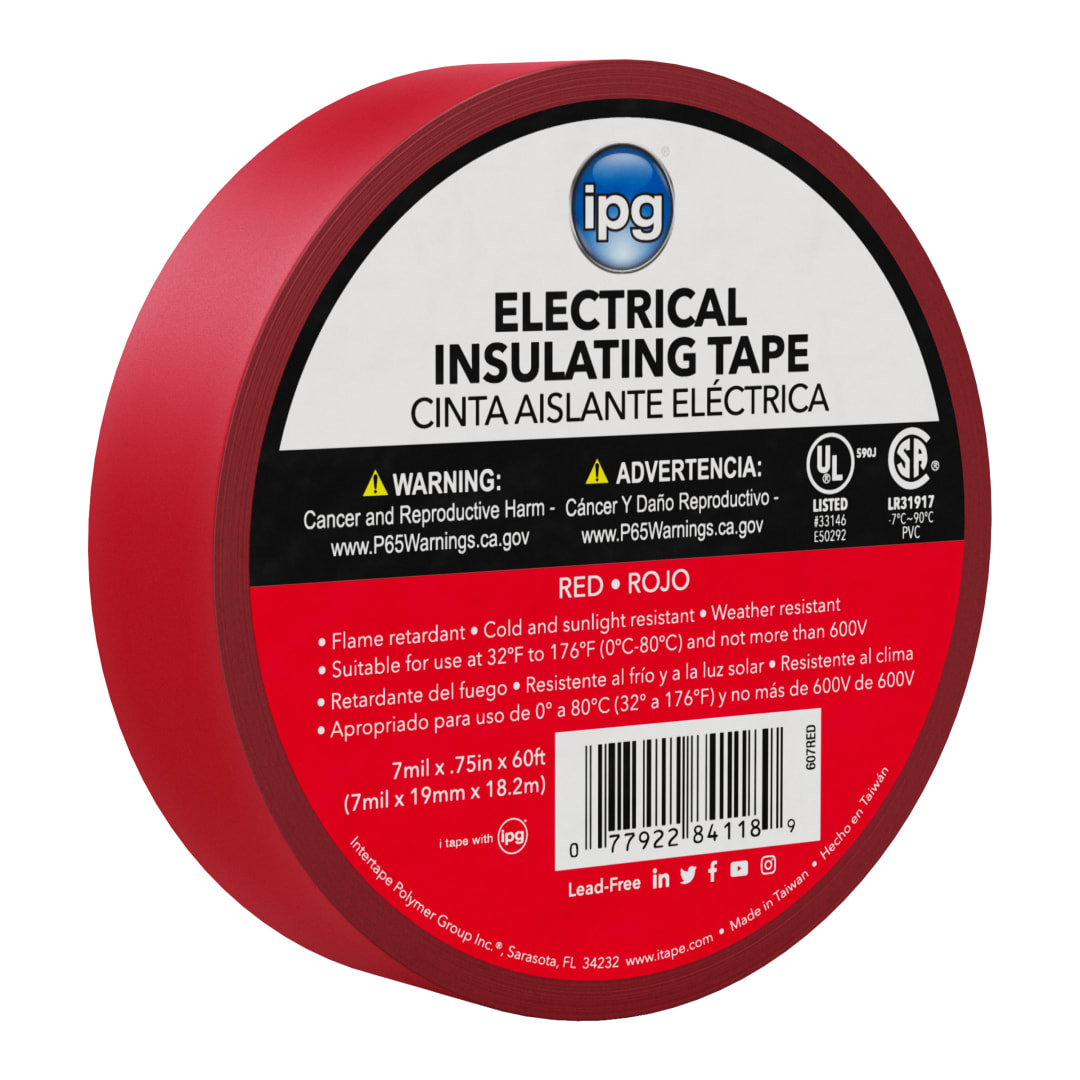 CONSMR ELEC 7 Mil PVC Film with Rubber Adhesive *