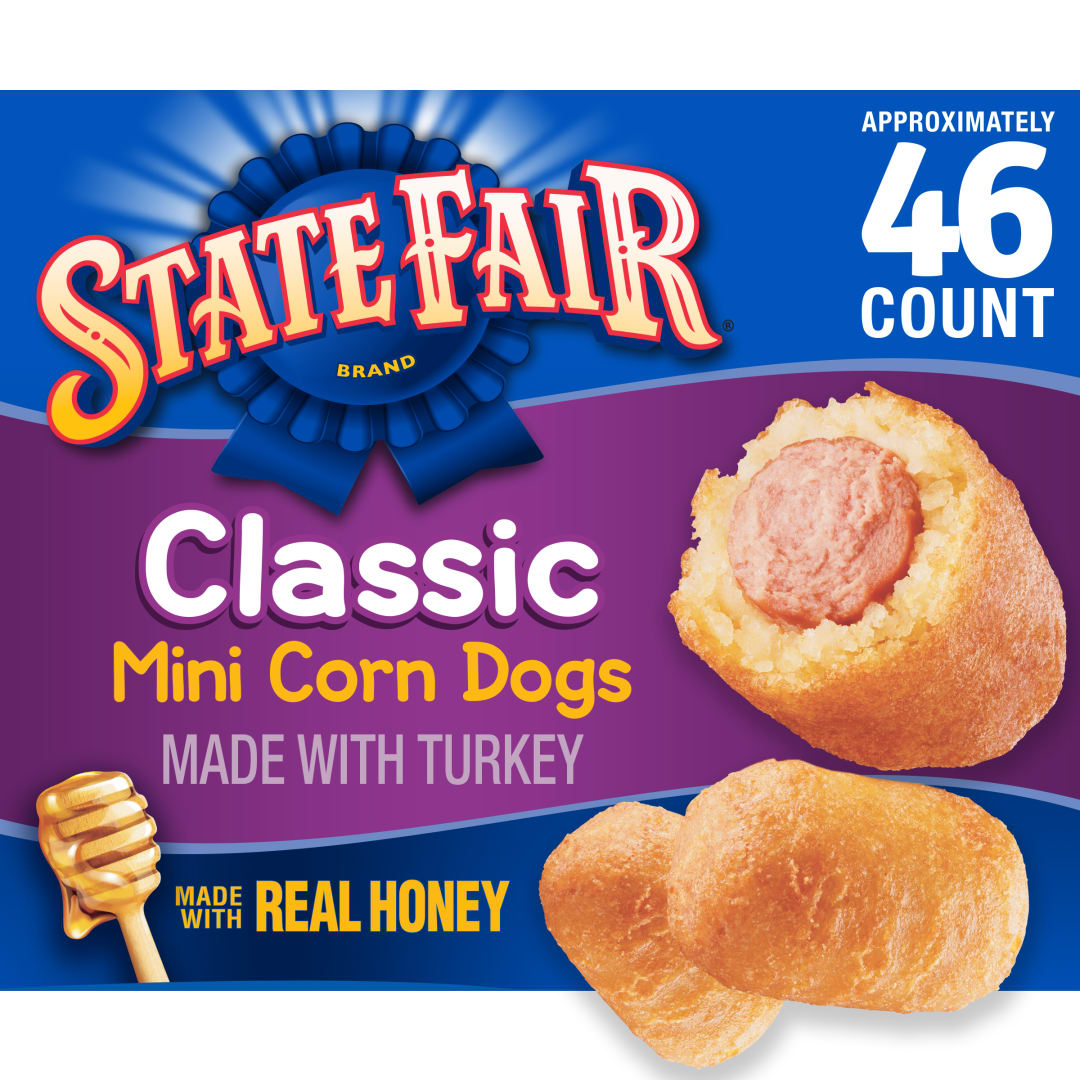 State Fair Classic Mini Corn Dogs, Frozen, 46 Count