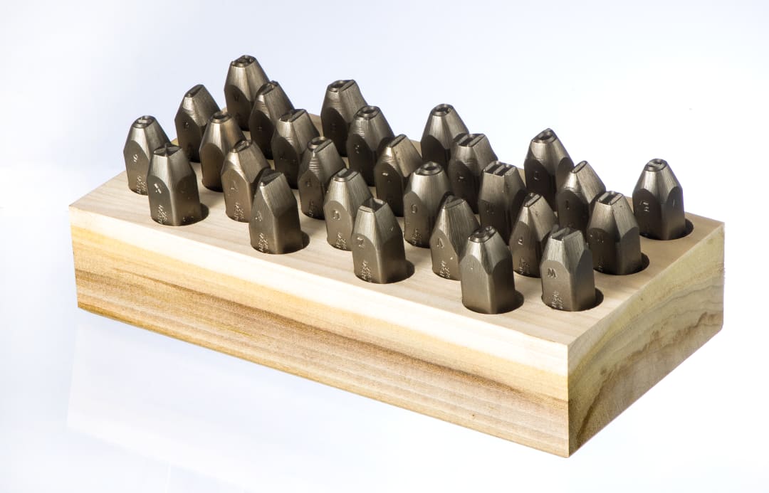 Stamp Set-3/8" Letter Standard Lower Case 27 Pieces