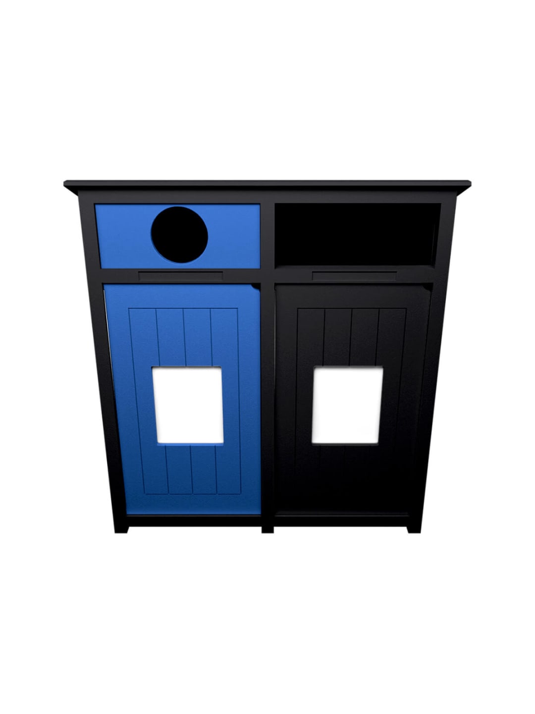  AURA - Double - Unit - Circle-Full - Black-Blue