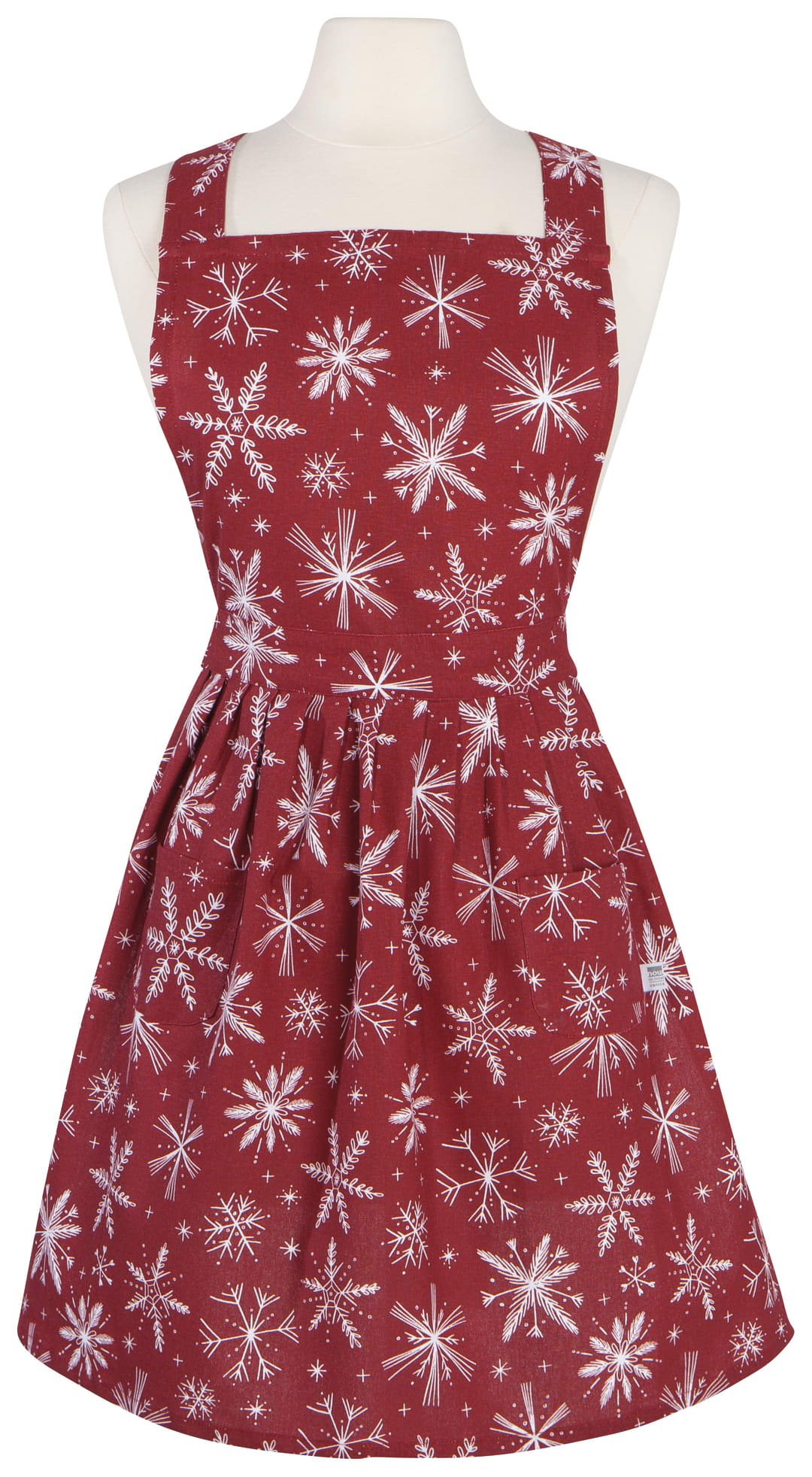 Snowflakes Classic Christmas Apron