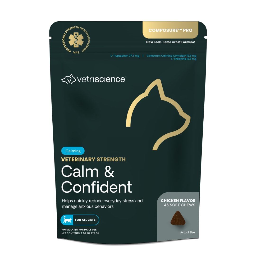 VS VET STRENGTH Calm & Confident, Cats, 45ct