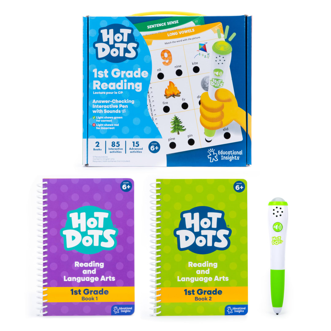 HOT DOTS LET'S MASTER GRADE 1 READING