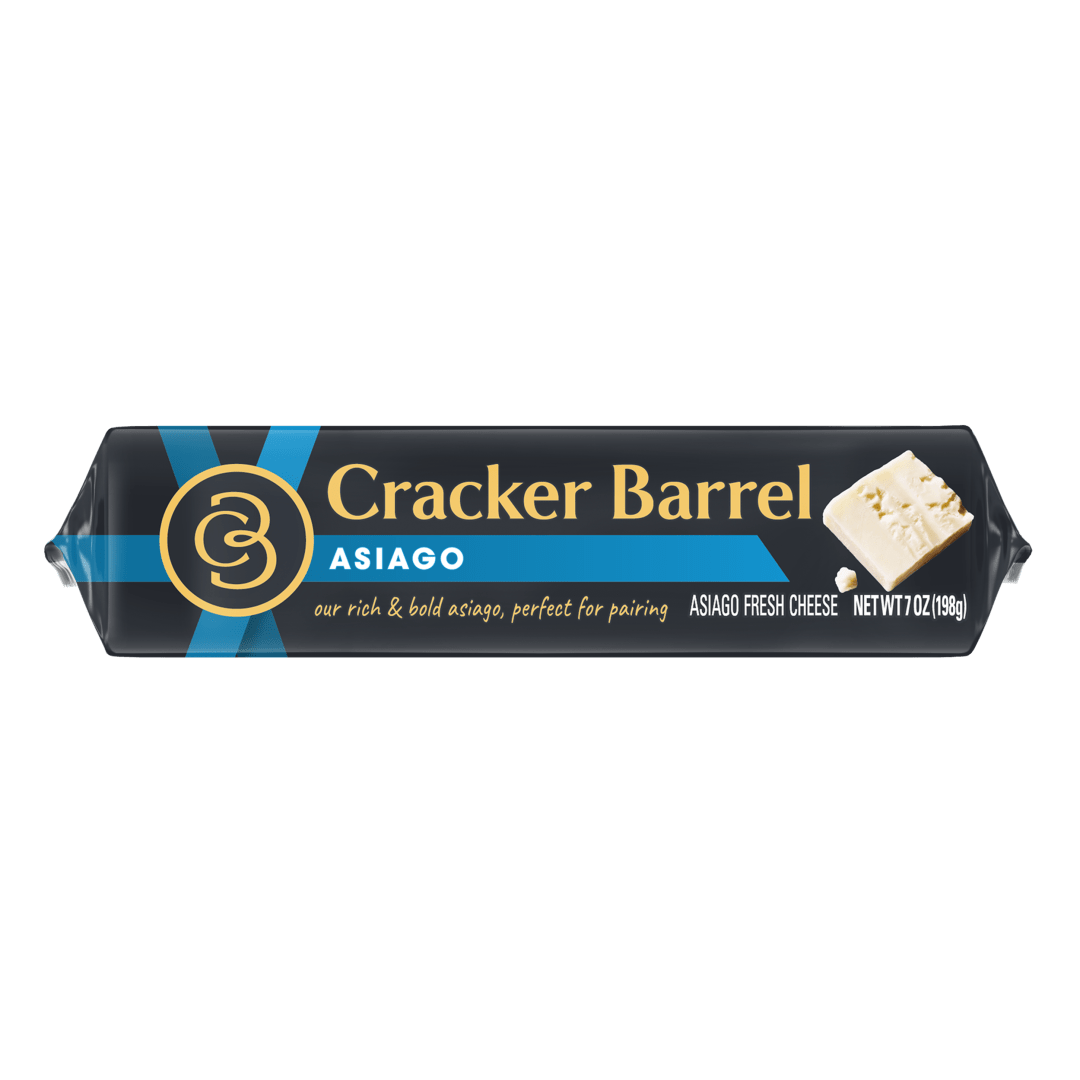 Cracker Barrel Asiago Cheese, 7 oz Block