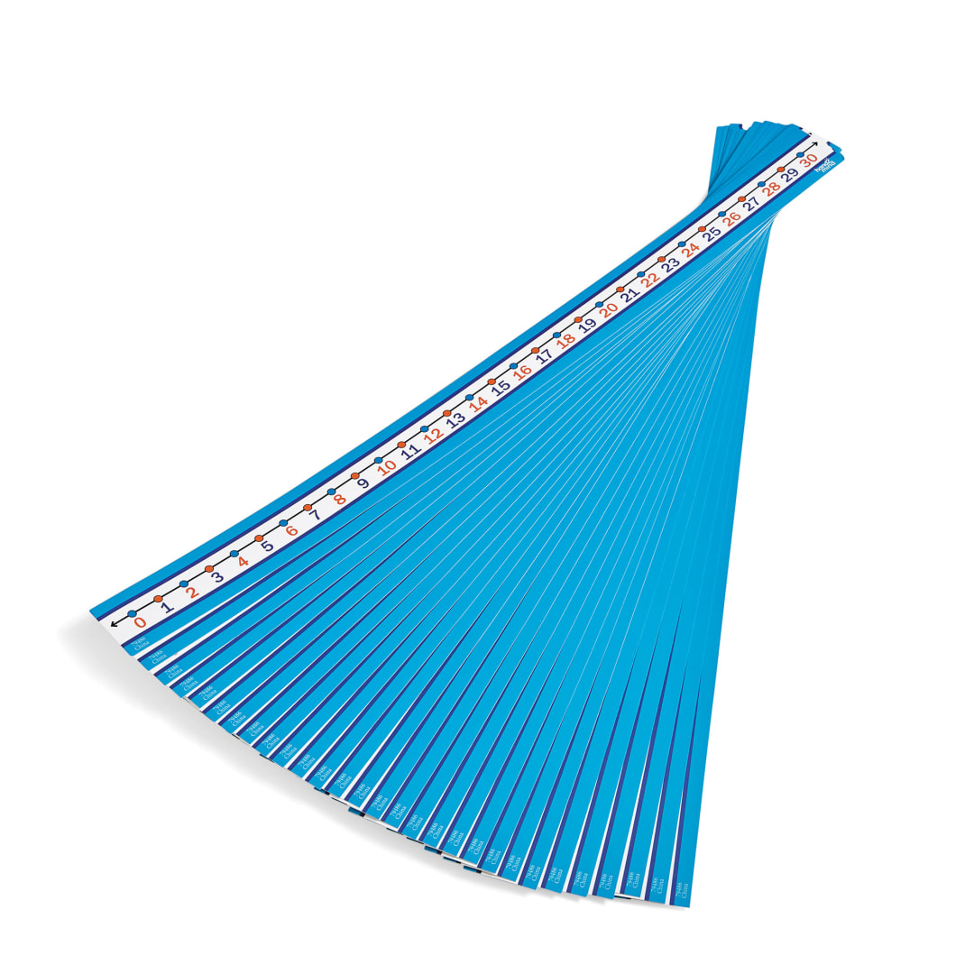 NUMBER LINES, 0-30 STU PK/30