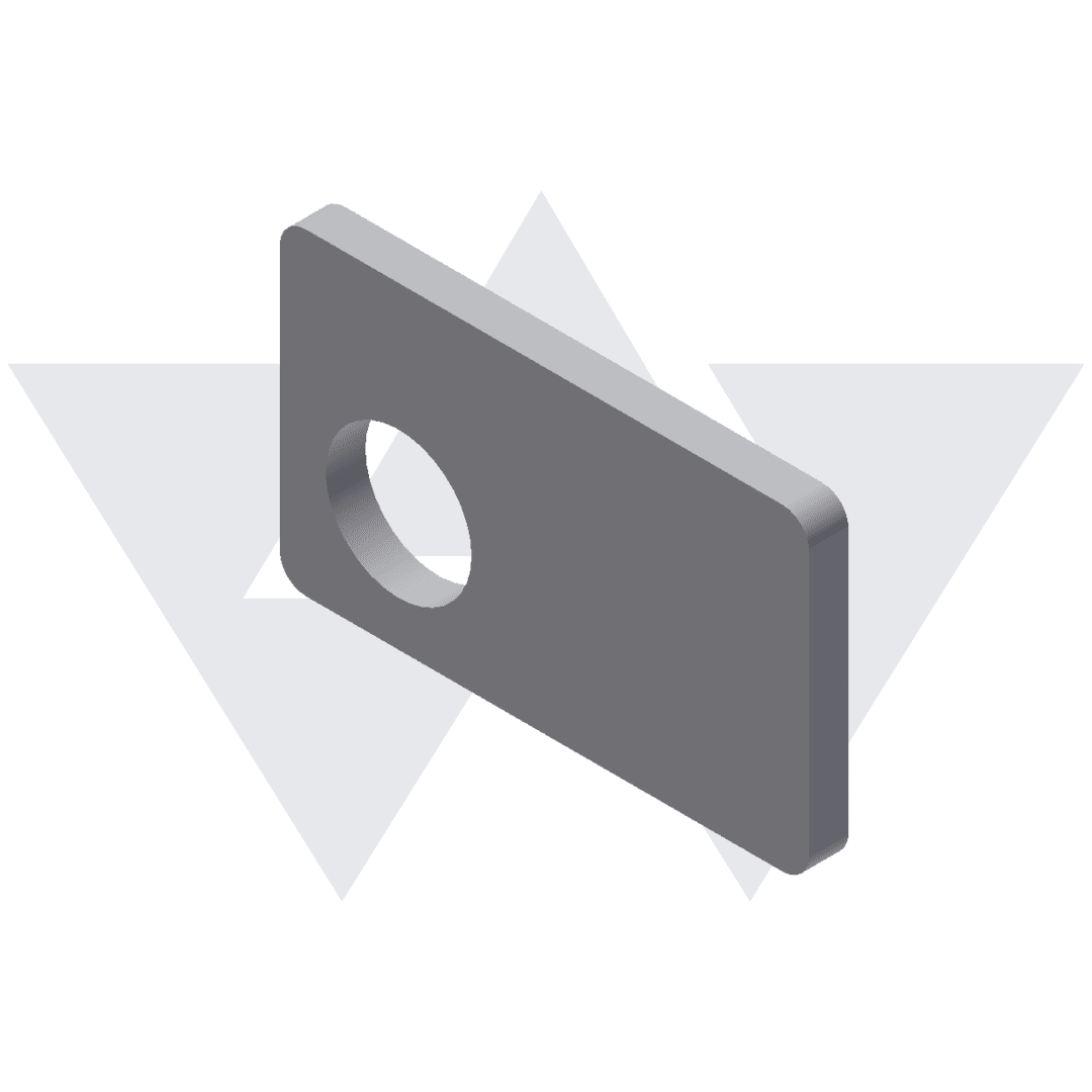 Wastequip® Replacement for Mayfab Stand-Off Plate
