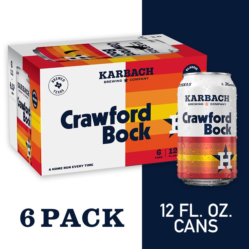 Karbach Brewing Company Crawford Bock Beer 6 - 12 fl oz Cans