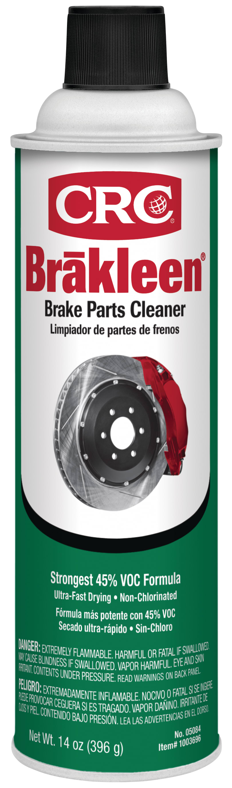 CRC Brakleen Brake Parts Cleaner Non-Chlor Low VOC 1X14OZ