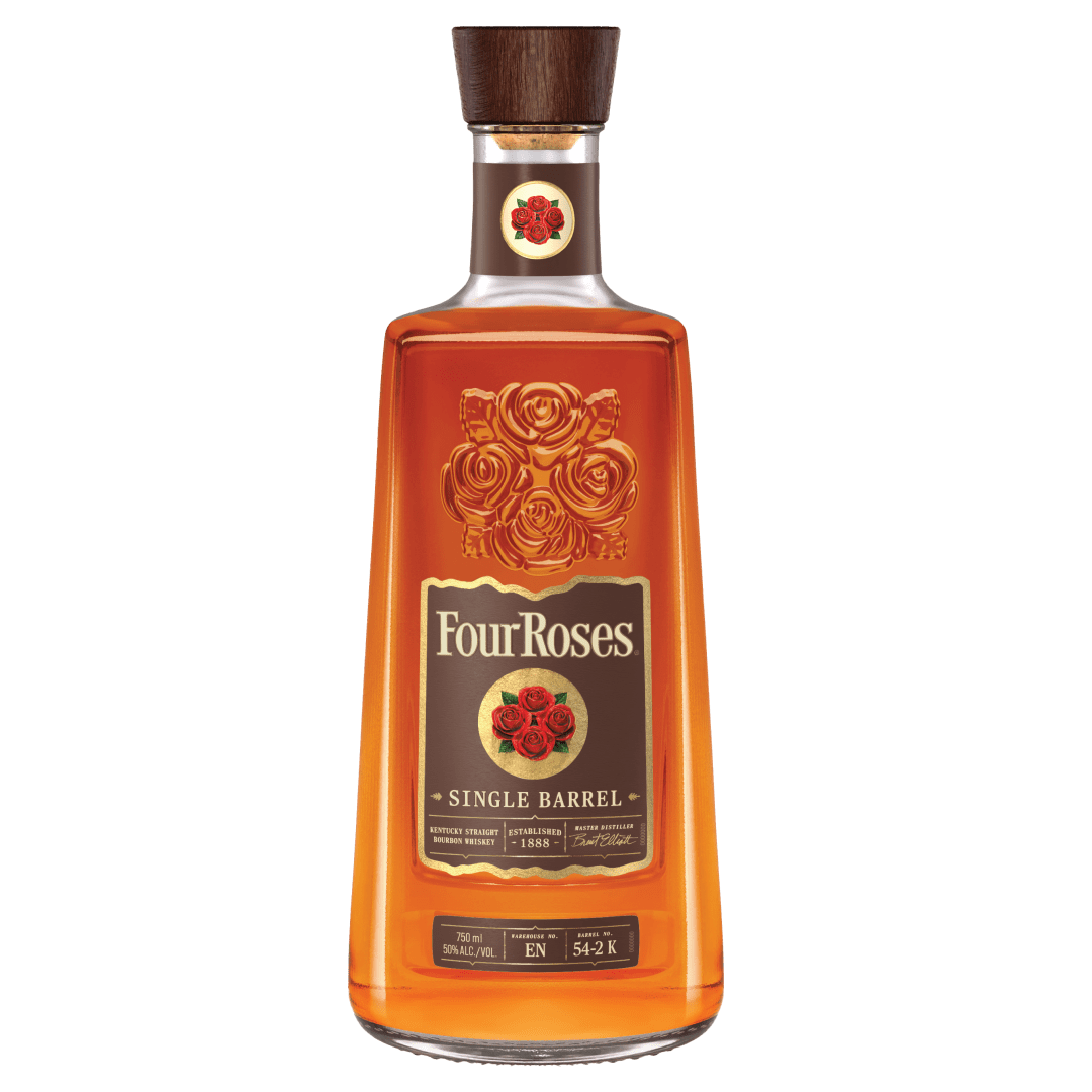 Four Roses Single Barrel OBSV Bourbon, 100 Proof, Kentucky, 750 ml Bottle