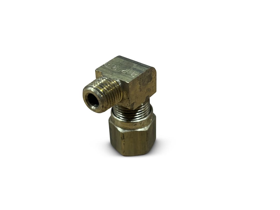 3/8 X 1/8 NPT 90 Degree Air Brake Fitting Elbow