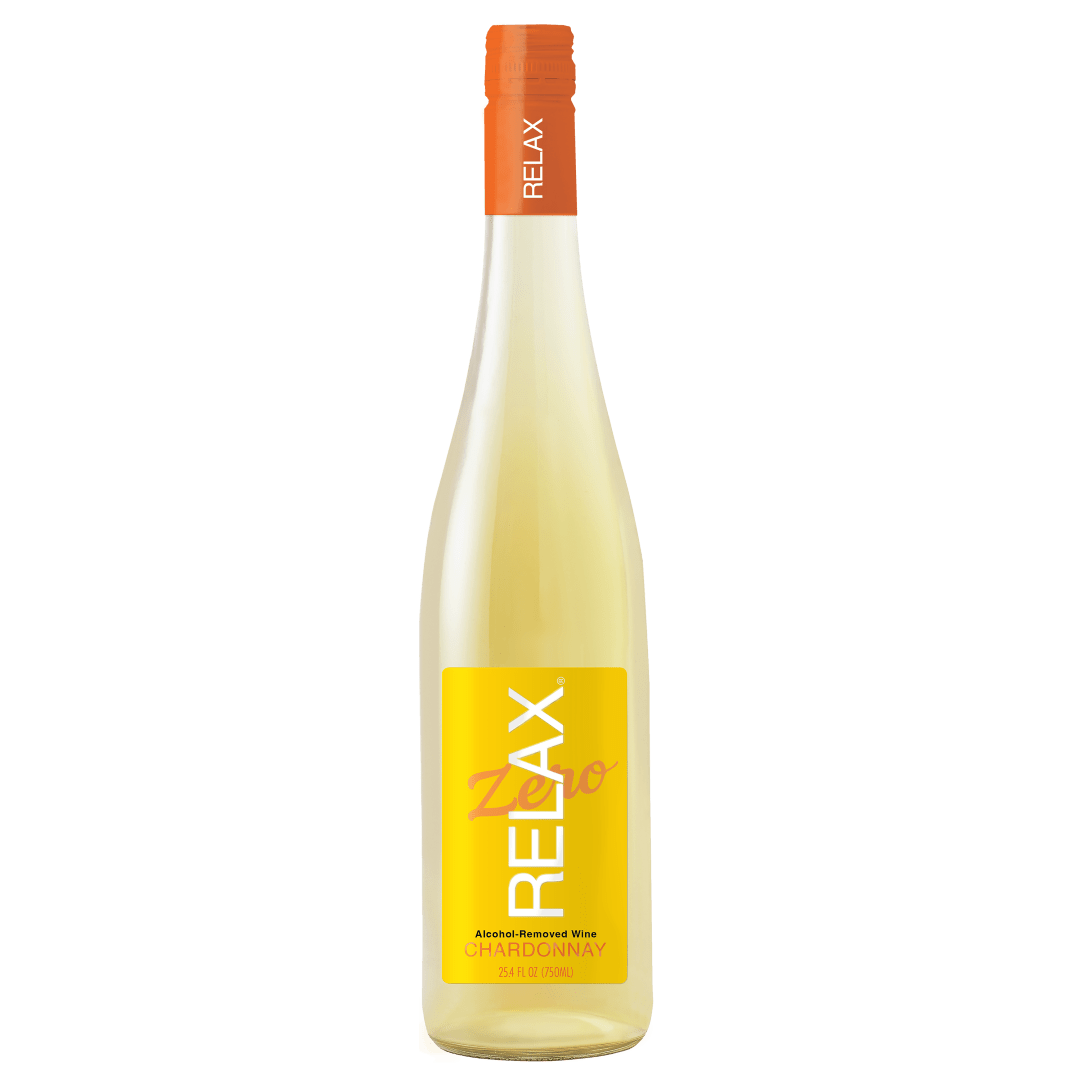 Relax Zero Alcohol-Removed Chardonnay White Wine, Germany, 750mL, <0.5% ABV