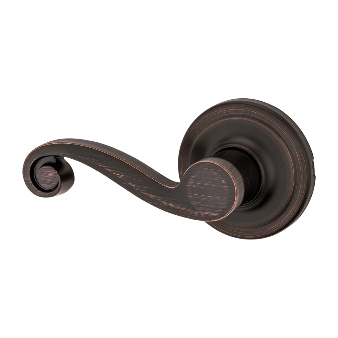 Lido Venetian Bronze Left-Handed Half-Dummy Hall Closet Door Handle