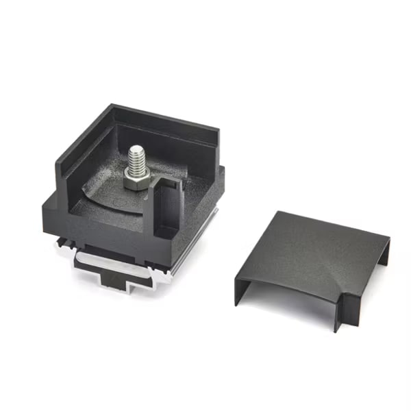 Trex Signature® 90° Crossover Bracket in Charcoal Black
