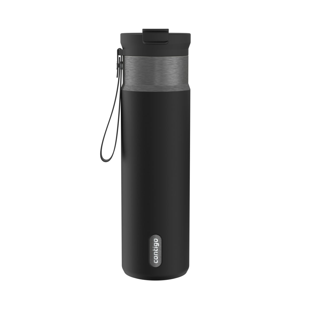Contigo DualSip® 710 ml Botella Térmica Compacta de Acero Inoxidable a Prueba de Fugas con Tapa de Doble Uso