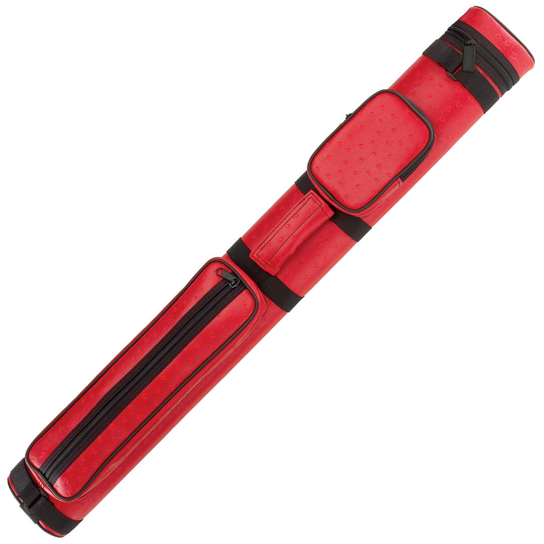 OVAL LEATHERETTE CASE, RED, 2B