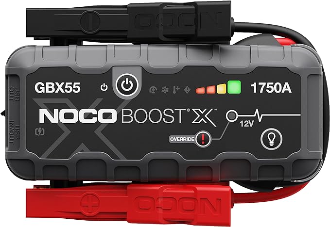 Noco Boost X Ultra Safe Portable Lithium Jump Starter, Car Battery Booster Pack 12V 1750A