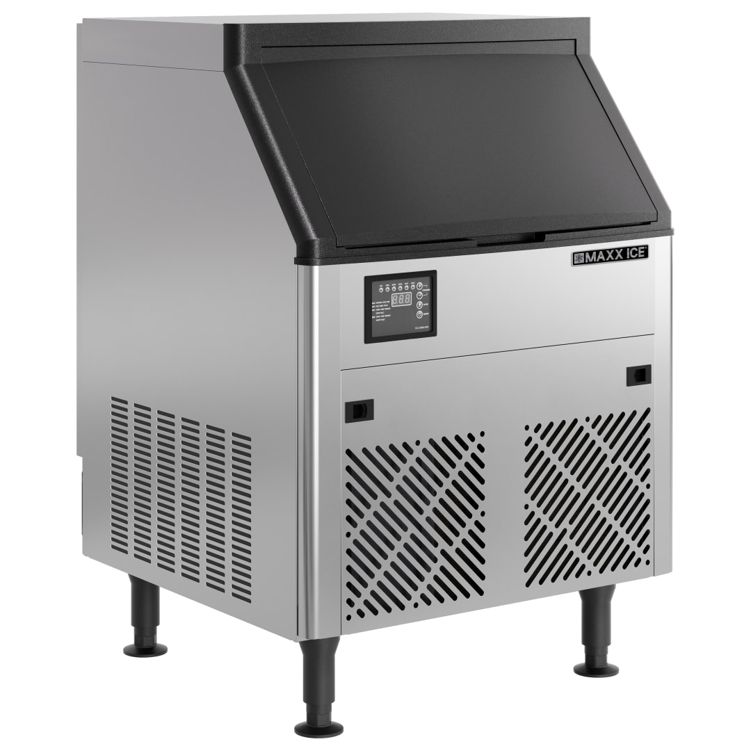 MISC210 - Maxx Ice Self Contained Ice Machine,Full Cube,26"W,210 lbs.