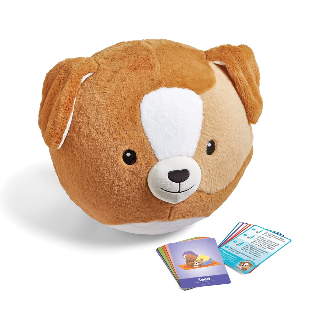 BubblePlush™ Yoga Ball Buddy, Ziggy the Playful Pu