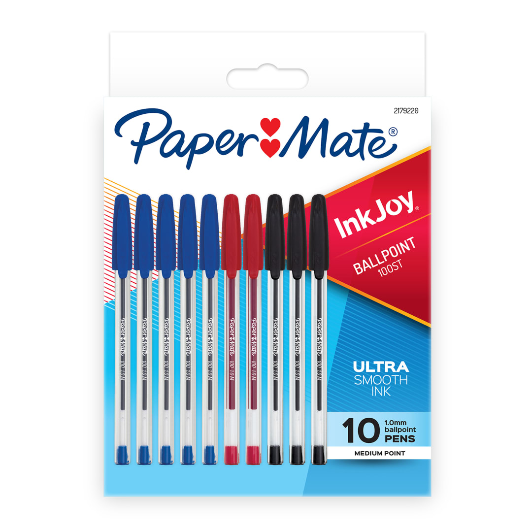 PM INKJOY 100ST 1.0 10CT BUS ASTD
