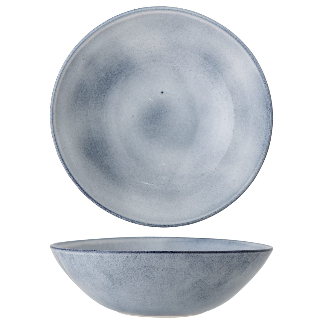82047631 - Sandrine Bowl, Blue, Stoneware STOCK: 117