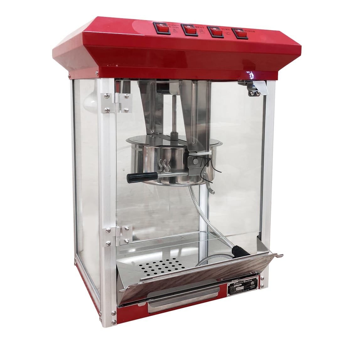 PCM-8 - 23" POPCORN MCH 8 OZ RED,120V
