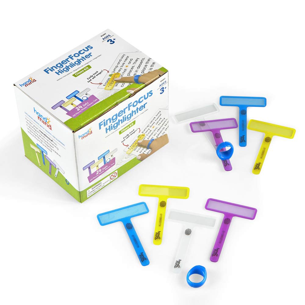 FINGERFOCUS® HIGHLIGHTERS CLASS SET/24