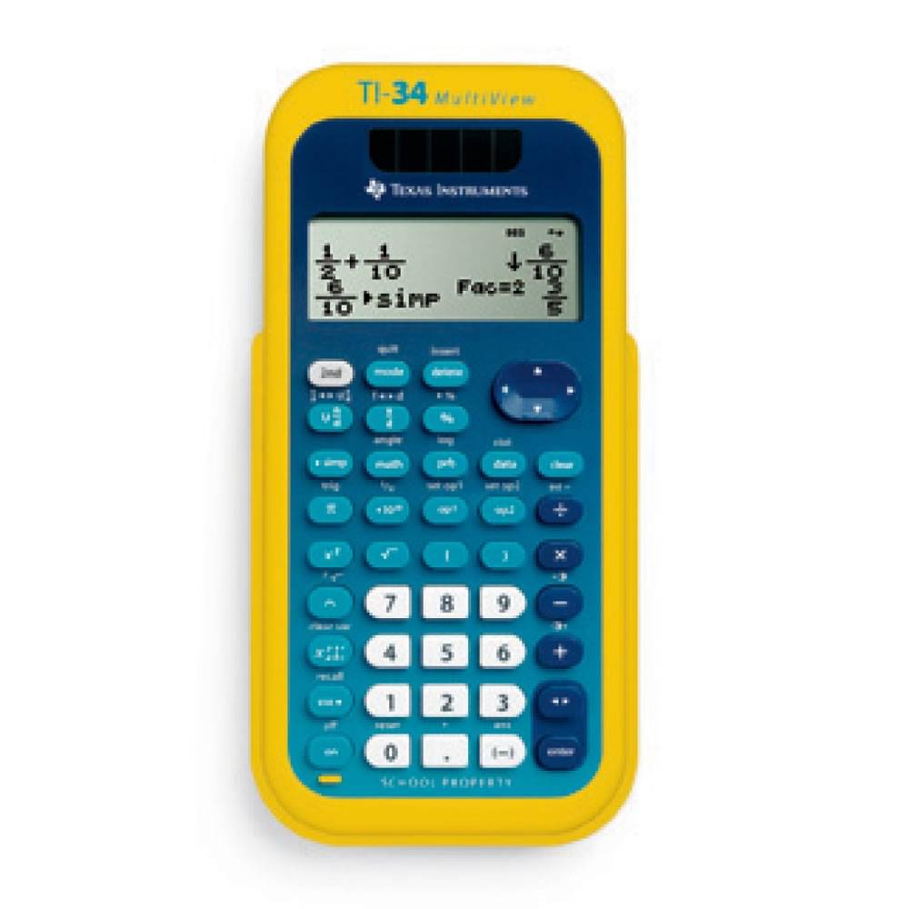CALC, TI-34 MULTIVIEW TCH PK
