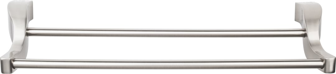 Aqua Bath Towel Bar 30 Inch Double Brushed Satin Nickel