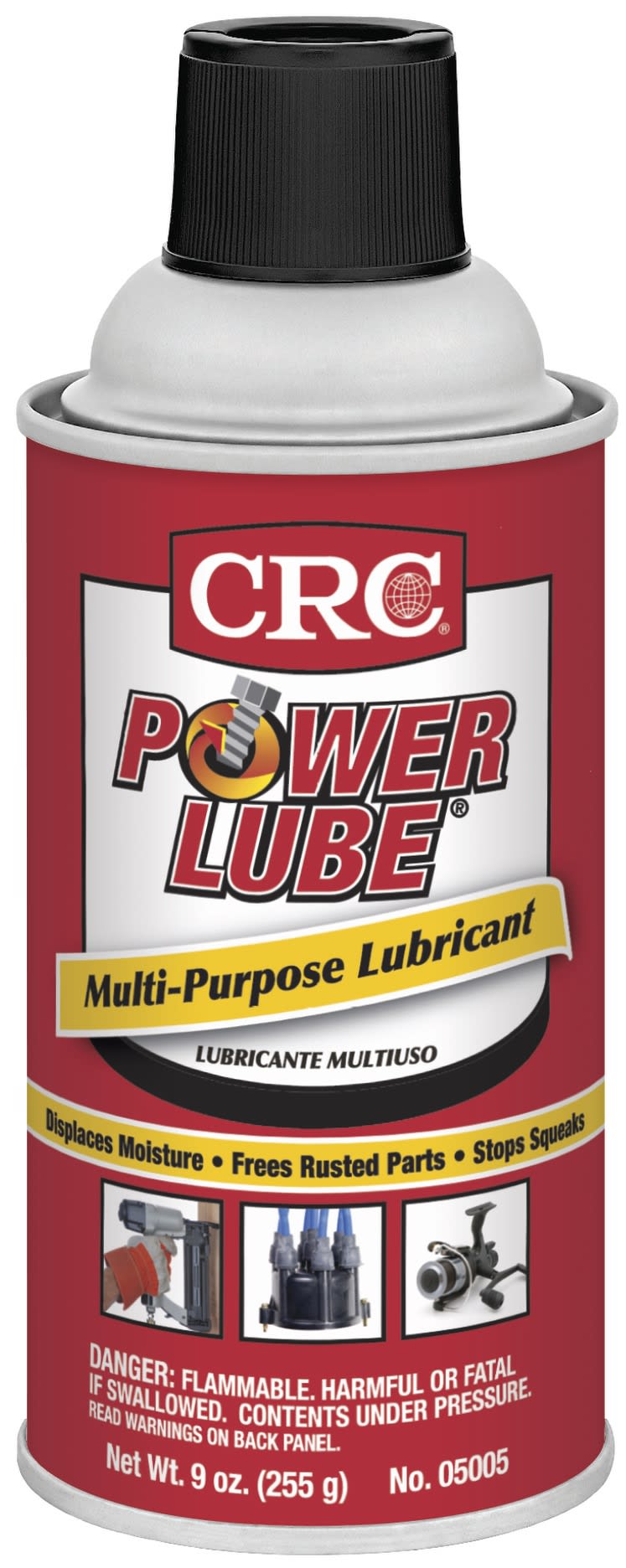 CRC Power Lube Multi-Purpose Lubricant 1X9OZ