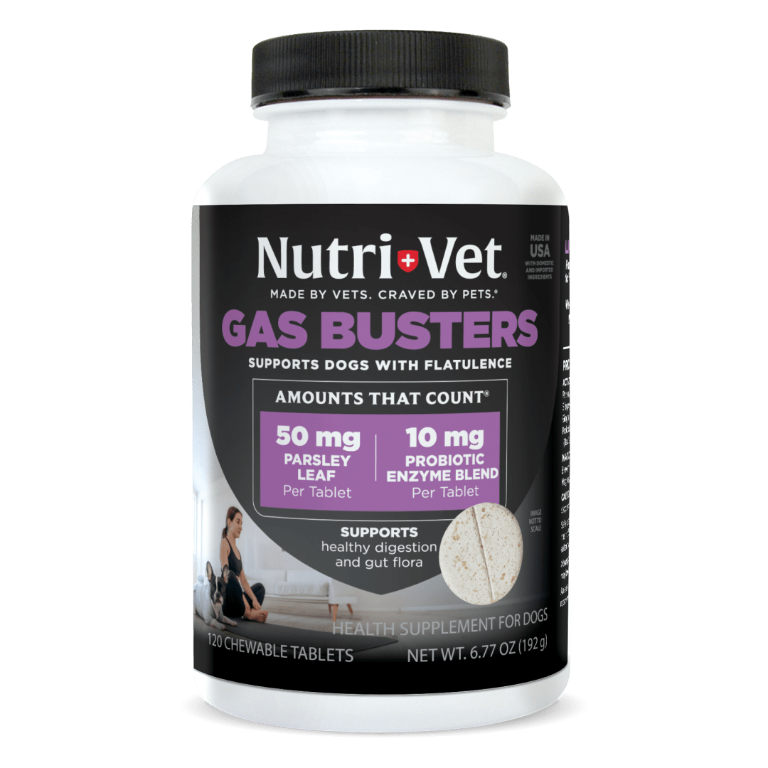 Nutri-Vet Gas Busters 120 Count