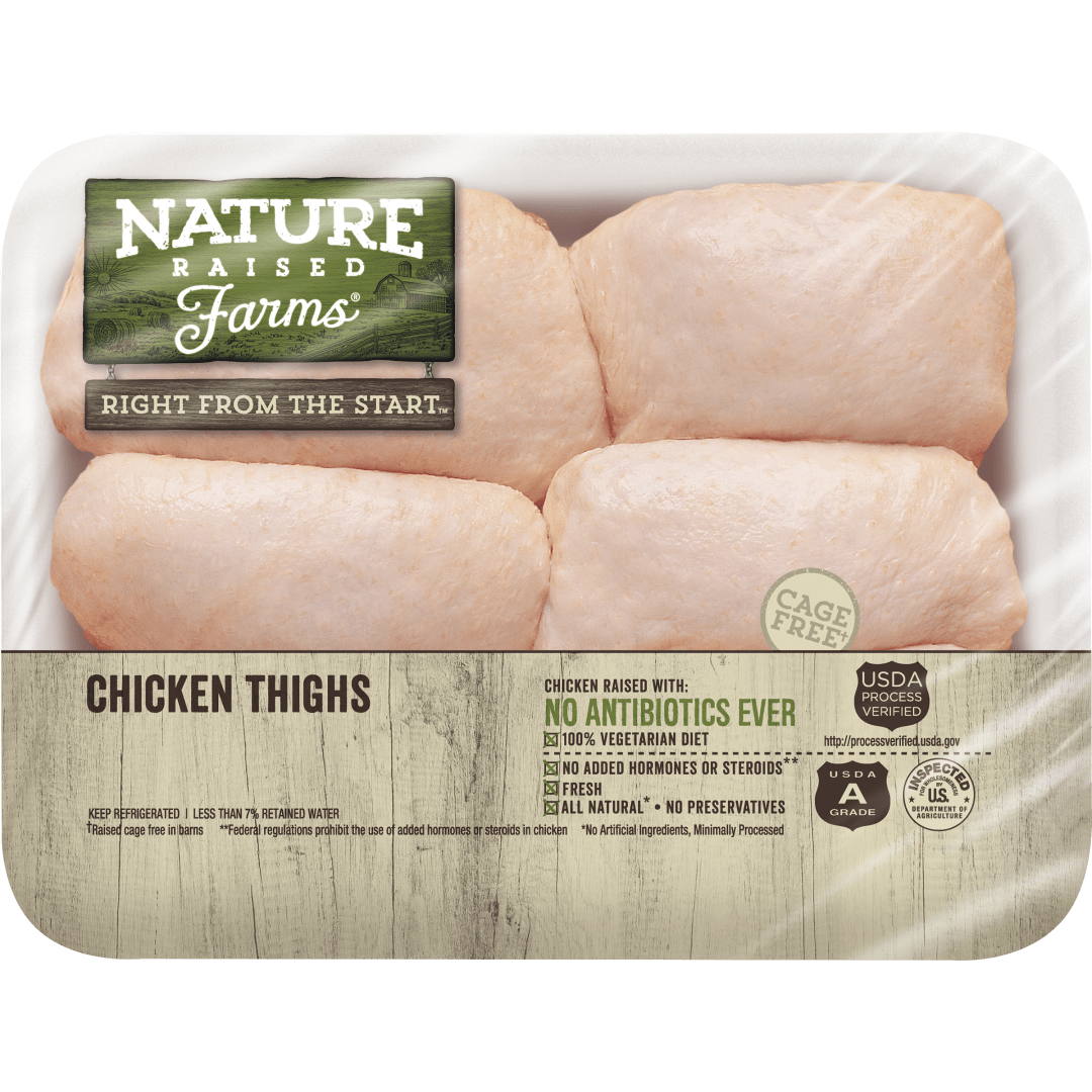 NatureRaised Farms® Fresh Chicken Thighs