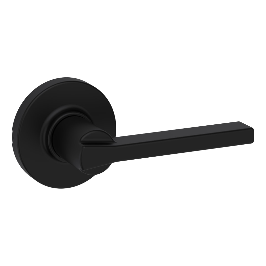 Casey - Round Rose in Matte Black
