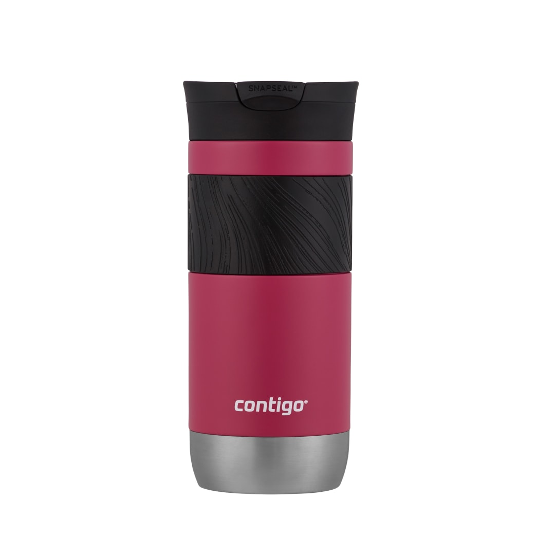 Contigo® Byron 2.0 Stainless Steel Travel Mug with SNAPSEAL™ Lid and Grip, 16oz.