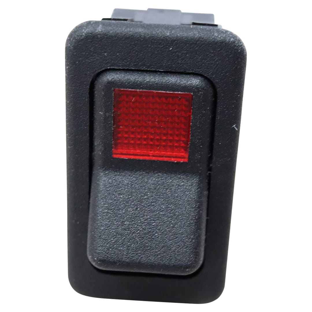 Wastebuilt® Replacement for McNeilus Rocker Switch Red (1.81in BEZE