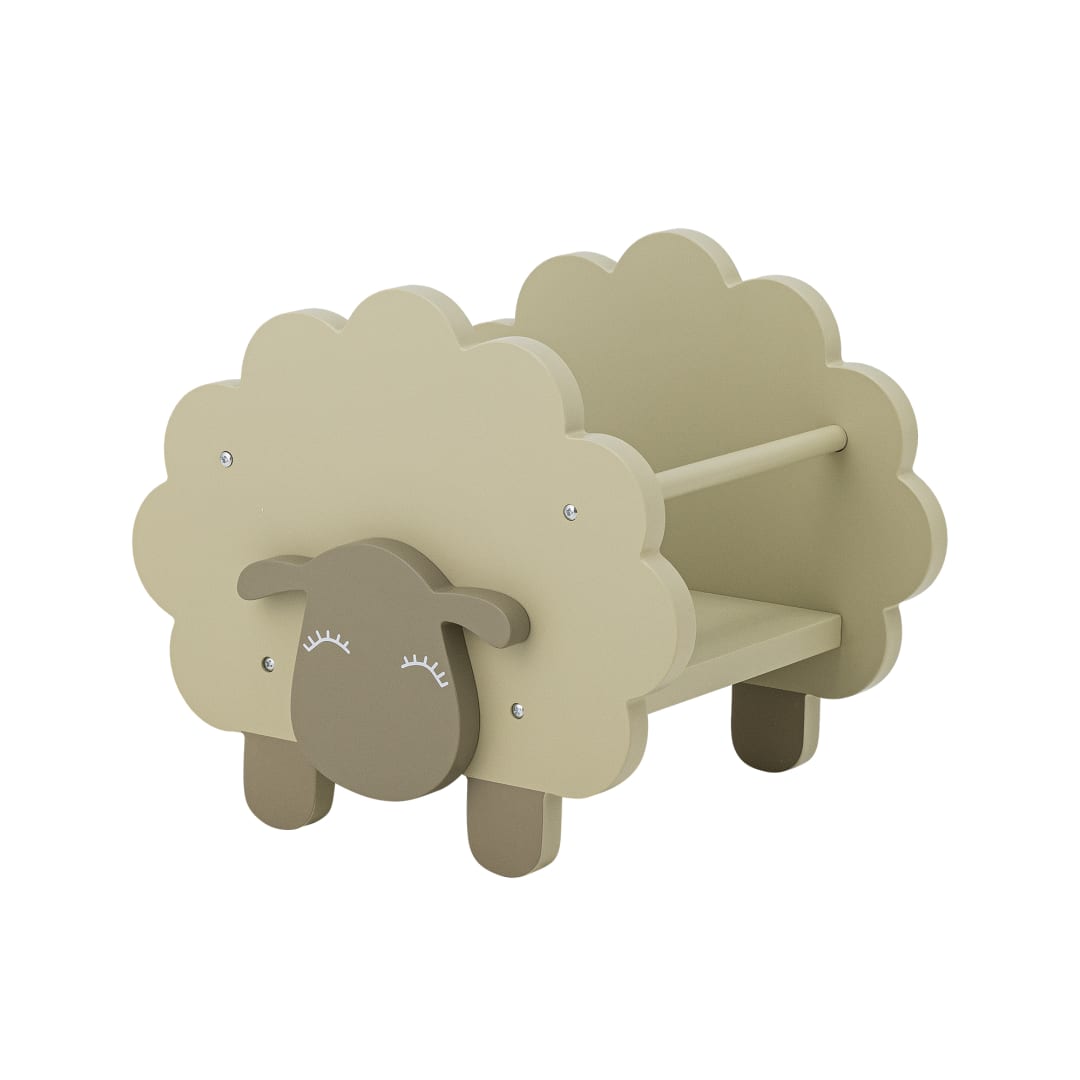 82062597 - Dolly Book Stand, Green, FSC®100%, MDF STOCK: 150