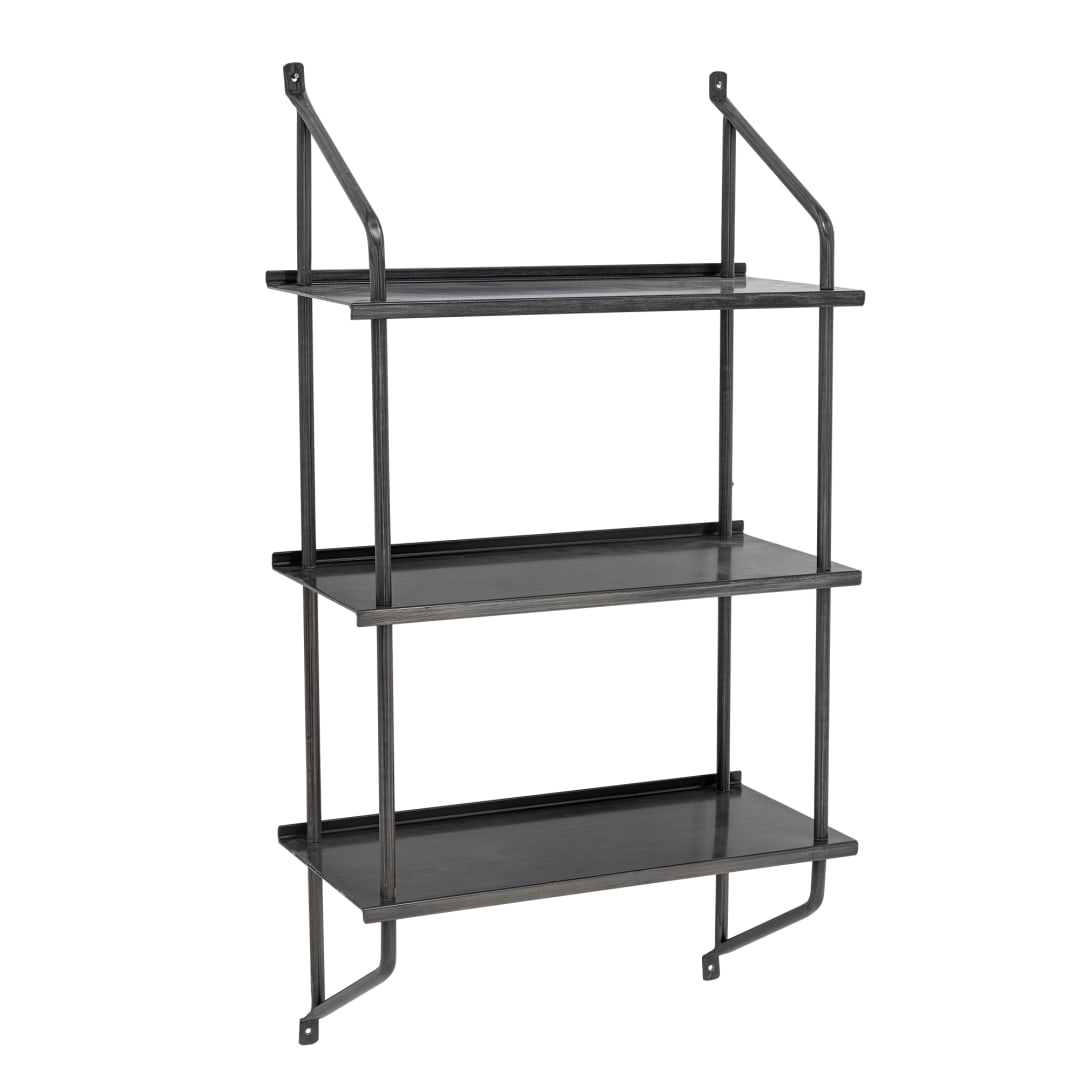 82064647 - Sindre Shelf, Black, Iron STOCK: 49