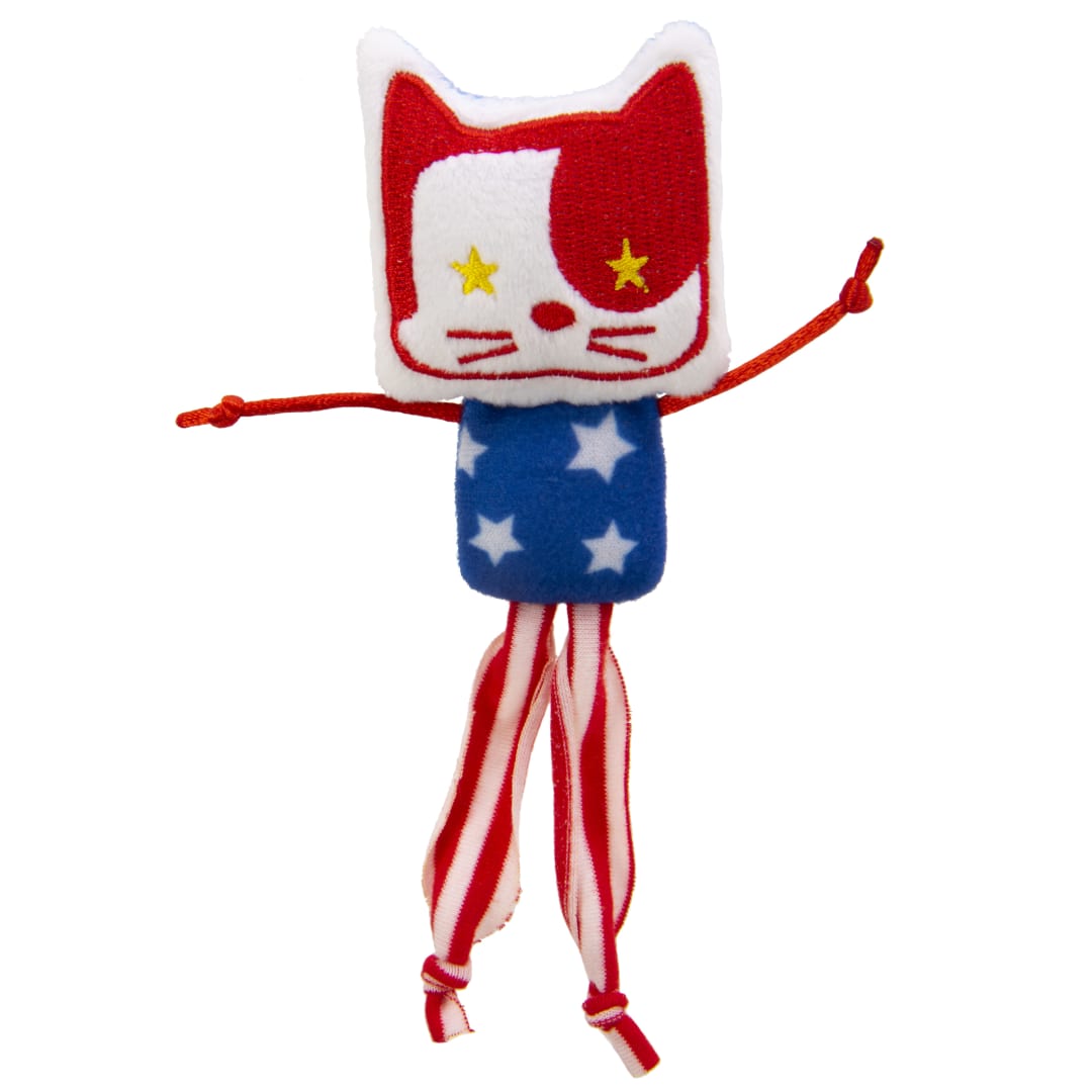 SmartyKat Star Spangled 4th of July Catnip Cat Toy