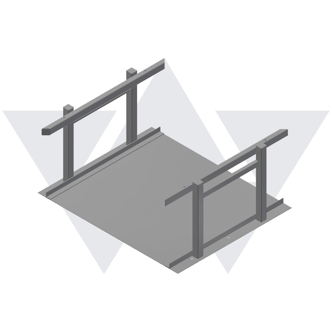 Wastequip® Accupak D300 Front Load Stand