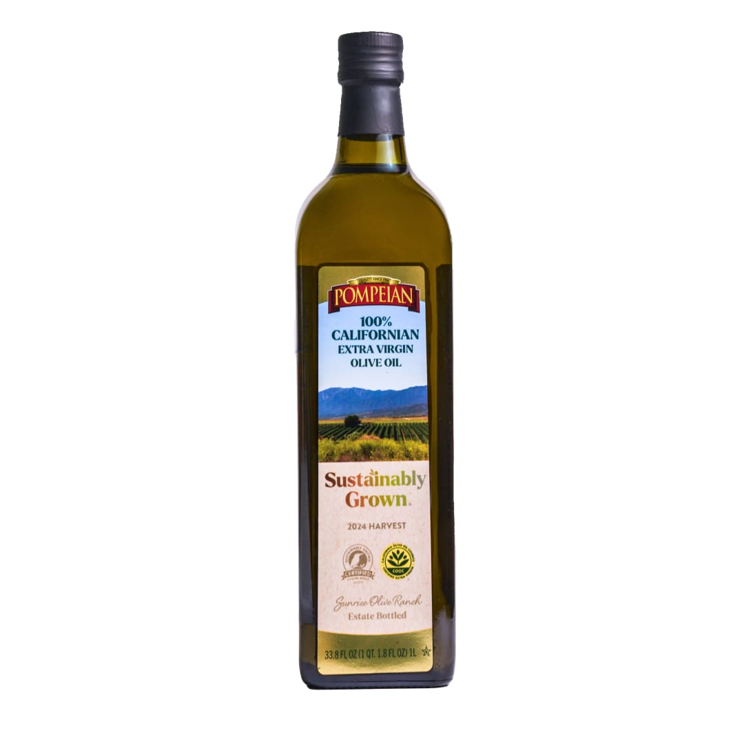 Pompeian 100% Californian Sustainably Grown Extra Virgin Olive Oil - 33.8 fl oz