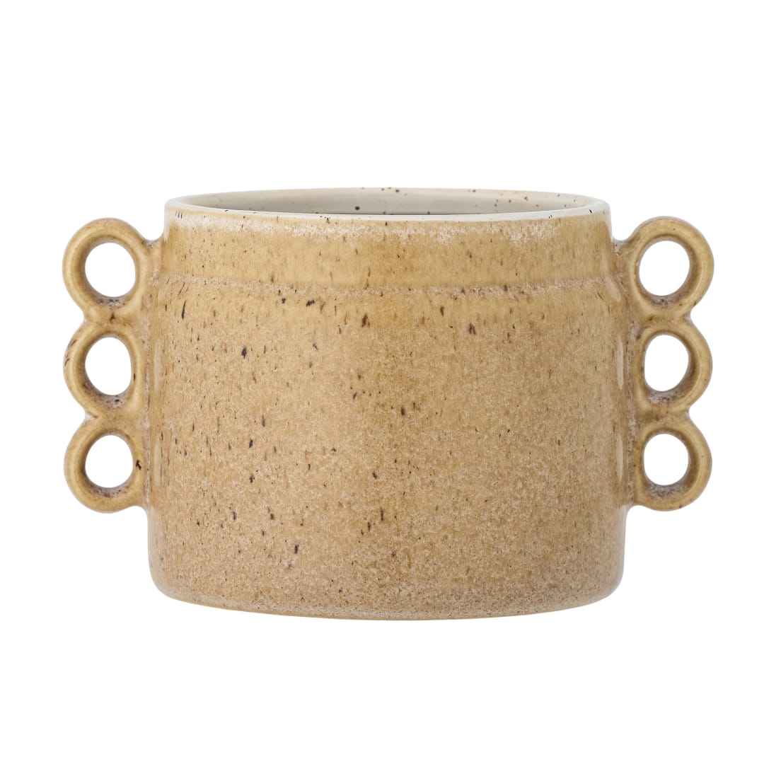82060698 - Souri Flowerpot, Brown, Stoneware STOCK: 105